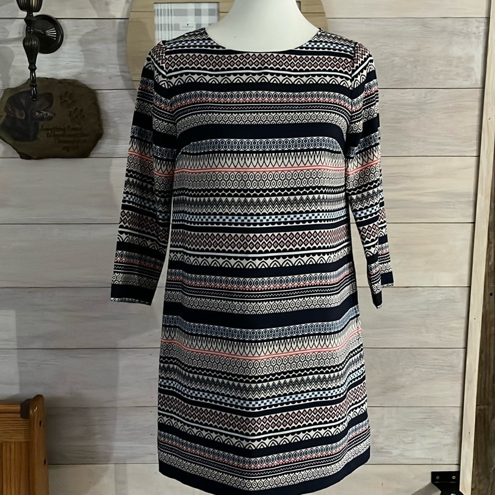 J Crew Navy Dress 2 Petite.